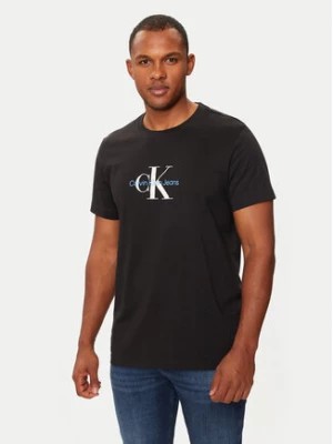 Zdjęcie produktu Calvin Klein Jeans T-Shirt Distressed Monologo J30J326863 Czarny Regular Fit