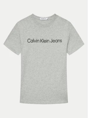 Zdjęcie produktu Calvin Klein Jeans T-Shirt IU0IU00599 D Szary Regular Fit