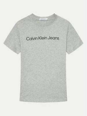 Zdjęcie produktu Calvin Klein Jeans T-Shirt IU0IU00599 M Szary Regular Fit