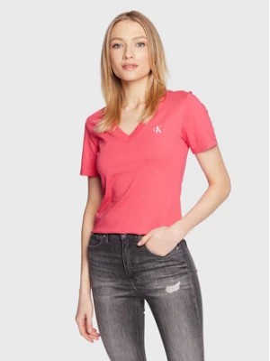 Zdjęcie produktu Calvin Klein Jeans T-Shirt J20J220303 Różowy Slim Fit