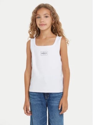 Zdjęcie produktu Calvin Klein Jeans Top Badge IG0IG02440 Biały Regular Fit