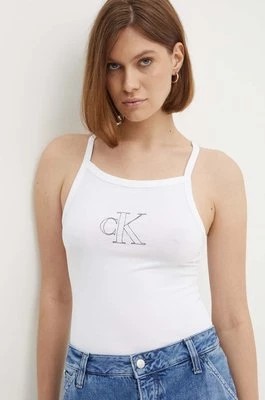 Zdjęcie produktu Calvin Klein Jeans top damski kolor biały J20J223623