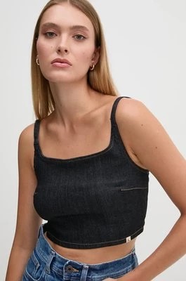 Zdjęcie produktu Calvin Klein Jeans top damski kolor czarny J20J224048