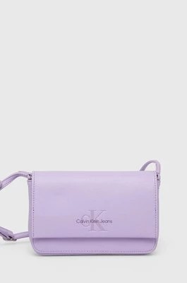 Zdjęcie produktu Calvin Klein Jeans torebka kolor fioletowy K60K612375