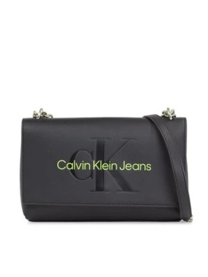 Zdjęcie produktu Calvin Klein Jeans Torebka Sculpted Ew Flap Conv25 Mono K60K611866 Czarny