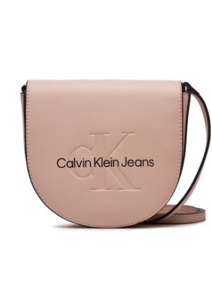 Zdjęcie produktu Calvin Klein Jeans Torebka Sculpted Mini Saddle Bag K60K611966 Różowy