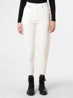 Zdjęcie produktu Calvin Klein Jeansy Kobiety Bawełna biały jednolity,