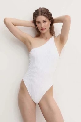 Zdjęcie produktu Calvin Klein jednoczęściowy strój kąpielowy kolor biały miękka miseczka KW0KW02379