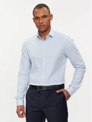 Zdjęcie produktu Calvin Klein Koszula Tonal Structure K10K112592 Błękitny Slim Fit