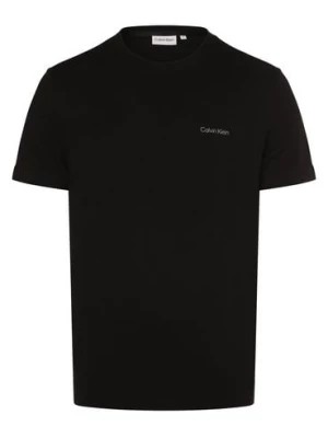 Zdjęcie produktu Calvin Klein Koszulka męska Mężczyźni Bawełna czarny nadruk,