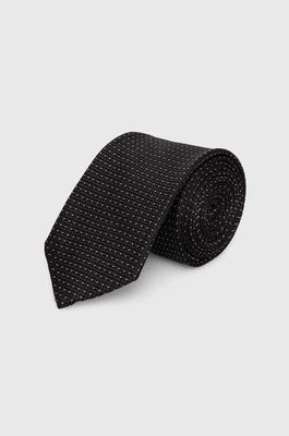 Zdjęcie produktu Calvin Klein krawat jedwabny kolor czarny K10K113144
