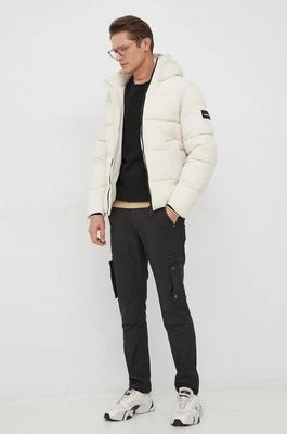 Zdjęcie produktu Calvin Klein kurtka męska kolor beżowy zimowa