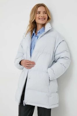 Zdjęcie produktu Calvin Klein kurtka puchowa damska kolor niebieski zimowa oversizeCHEAPER