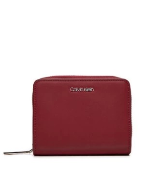 Zdjęcie produktu Calvin Klein Mały Portfel Damski Ck Must Medium Zip Around Wallet K60K611937 Czerwony
