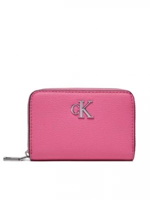 Zdjęcie produktu Calvin Klein Mały Portfel Damski Minimal Monogram Med Za K60K611500 Różowy
