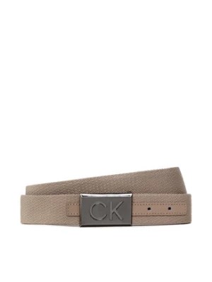 Zdjęcie produktu Calvin Klein Pasek Męski Casual Plaque Webbing 35Mm K50K509649 Beżowy