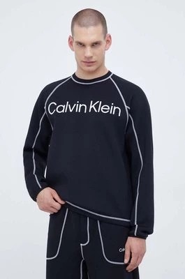 Zdjęcie produktu Calvin Klein Performance bluza treningowa kolor czarny z nadrukiem