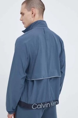 Zdjęcie produktu Calvin Klein Performance kurtka sportowa kolor szary przejściowa