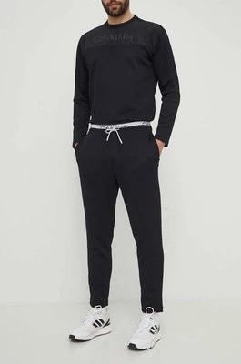 Zdjęcie produktu Calvin Klein Performance spodnie treningowe kolor czarny z nadrukiem