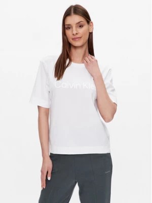 Zdjęcie produktu Calvin Klein Performance T-Shirt 00GWS3K128 Biały Relaxed Fit