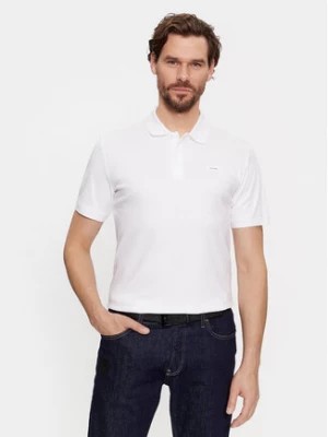 Zdjęcie produktu Calvin Klein Polo Smooth Cotton Slim Polo K10K111657 Biały Regular Fit