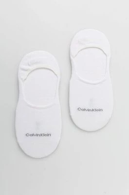 Zdjęcie produktu Calvin Klein skarpetki 2-pack damskie kolor biały 701218771