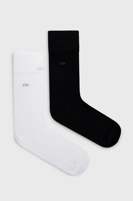 Zdjęcie produktu Calvin Klein skarpetki 2-pack męskie kolor biały 701218631