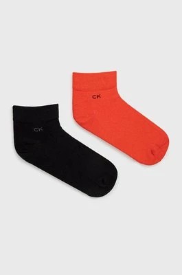 Zdjęcie produktu Calvin Klein Skarpetki (2-pack) męskie kolor czerwony 701218706