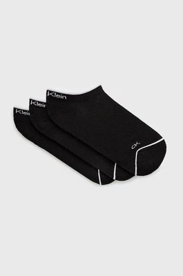 Zdjęcie produktu Calvin Klein Skarpetki (3-pack) damskie kolor czarny 701218765