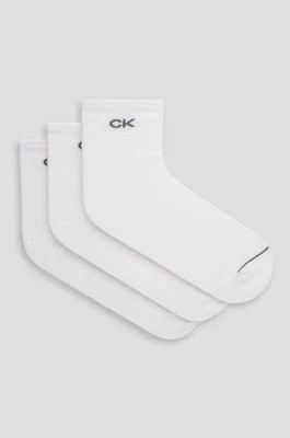 Zdjęcie produktu Calvin Klein Skarpetki (3-pack) męskie kolor biały 701218719