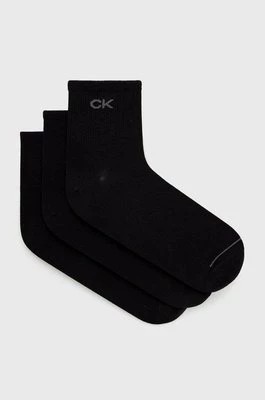 Zdjęcie produktu Calvin Klein Skarpetki (3-pack) męskie kolor czarny 701218719