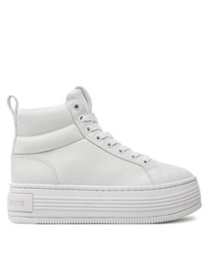 Zdjęcie produktu Calvin Klein Sneakersy Bold Platf Mid Oh Mg Lth YW0YW01583 Biały