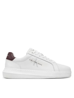 Zdjęcie produktu Calvin Klein Sneakersy Chunky Cupsole Monologo YM0YM00681 Biały