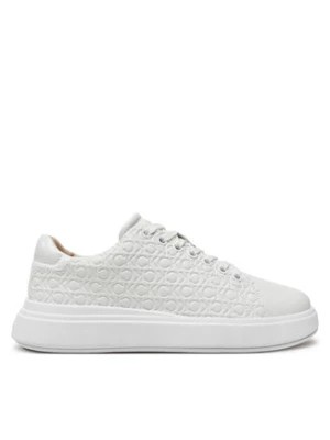 Zdjęcie produktu Calvin Klein Sneakersy Cupsole Lace Up Saff Mono HW0HW02103 Biały