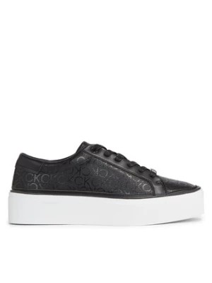 Zdjęcie produktu Calvin Klein Sneakersy Flatform Cupsole Lace Up-Epi Mn HW0HW01670 Czarny