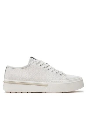 Zdjęcie produktu Calvin Klein Sneakersy Low Top Lace Up Jaq Mono HM0HM01420 Biały