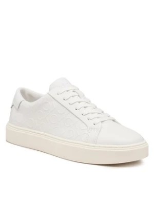 Zdjęcie produktu Calvin Klein Sneakersy Low Top Lace Up Mono Hf HM0HM01068 Biały