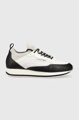 Zdjęcie produktu Calvin Klein sneakersy LOW TOP LACE UP NYLON kolor biały HM0HM00921