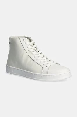 Zdjęcie produktu Calvin Klein sneakersy skórzane HIGH TOP LACE UP kolor biały HM0HM01547