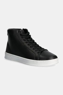 Zdjęcie produktu Calvin Klein sneakersy skórzane HIGH TOP LACE UP kolor czarny HM0HM01547