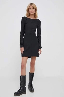 Zdjęcie produktu Calvin Klein spódnica kolor czarny mini ołówkowa