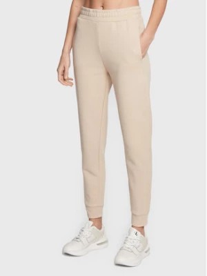 Zdjęcie produktu Calvin Klein Spodnie dresowe Micro Logo Essential K20K204424 Beżowy Regular Fit