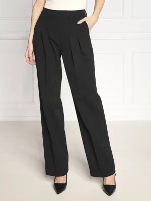Zdjęcie produktu Calvin Klein Spodnie TWILL PLEATED | Straight fit | z dodatkiem wełny