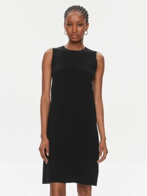 Zdjęcie produktu Calvin Klein Sukienka dzianinowa Extra Fine Wool Shift Dress K20K206899 Czarny Regular Fit