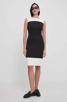 Zdjęcie produktu Calvin Klein sukienka kolor czarny mini dopasowana K20K207029