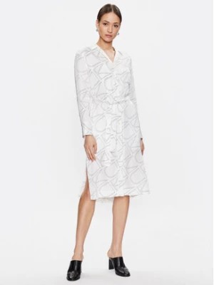 Zdjęcie produktu Calvin Klein Sukienka koszulowa K20K205509 Biały Regular Fit