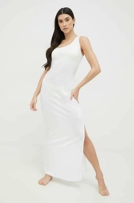 Zdjęcie produktu Calvin Klein sukienka plażowa kolor biały