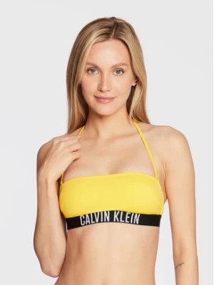 Zdjęcie produktu Calvin Klein Swimwear Góra od bikini Intense Power KW0KW01907 Żółty