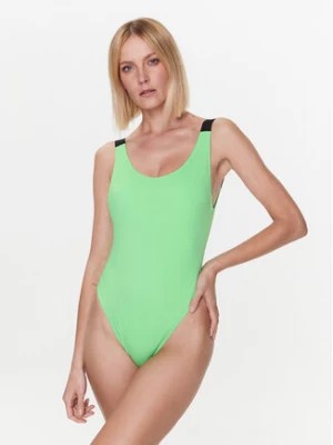 Zdjęcie produktu Calvin Klein Swimwear Strój kąpielowy KW0KW01995 Zielony