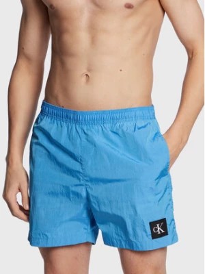 Zdjęcie produktu Calvin Klein Swimwear Szorty kąpielowe KM0KM00819 Niebieski Regular Fit